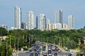 Suburban Neighbourhood Skyline Royalty Free Stock Photo