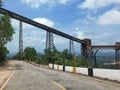 Skyline of conveyor belt