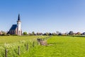 Skyline Den Hoorn Texel the Netherlands Royalty Free Stock Photo