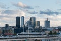 Modern skyline of Tallinn Estonia Royalty Free Stock Photo