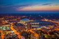 Skyline of downtown Atlanta, Georgia Royalty Free Stock Photo