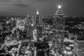 Skyline of downtown Atlanta, Georgia Royalty Free Stock Photo