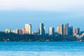 Skyline of downtown Bellevue Royalty Free Stock Photo
