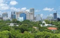 Skyline of Downtown Fort Lauderdale Royalty Free Stock Photo