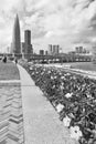 Skyline of downtown of Shenzhen city, China