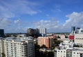 Skyline of Downtown West Palm Beach, Florida Royalty Free Stock Photo