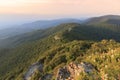 Skyline Drive and Shenandoah National Park Royalty Free Stock Photo