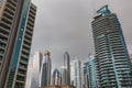 Modern buildings in Dubai Marina, Dubai, UAE Royalty Free Stock Photo