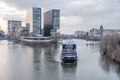 Skyline of Duesseldorf Royalty Free Stock Photo