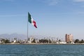 Skyline of Ensenada Harbor