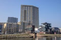 Skyline With Flats And Villas At Amsterdam The Netherlands 29-3-2019