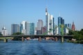 Skyline of Frankfurt Main. Germany, Financial District