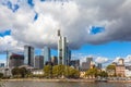 Skyline of Frankfurt am Main Royalty Free Stock Photo