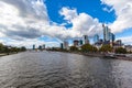 Skyline of Frankfurt am Main Royalty Free Stock Photo