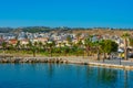 Skyline of Greek town Rethimno, Greece