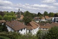 skyline of the historic old town of Tecklenburg Royalty Free Stock Photo