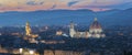 Skyline of Historical city Florence, Tuscany, Italy Royalty Free Stock Photo