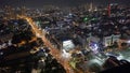 skyline of ho chi minh city at night