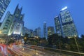 skyline of Hong Kong city Royalty Free Stock Photo
