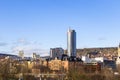 Skyline of Jena Royalty Free Stock Photo