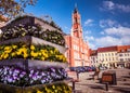 Skyline of Kamenz in Saxony Royalty Free Stock Photo