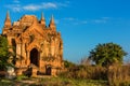 Skyline landscape Bagan Myanmar Royalty Free Stock Photo