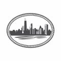 Skyline Logo, Building logo City scape logo Royalty Free Stock Photo