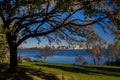 Skyline of Madison, Wisconsin Royalty Free Stock Photo