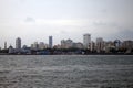 Skyline of megalopolis Mumbai