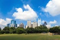 Skyline of midtown Atlanta, Georgia Royalty Free Stock Photo