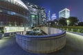 Skyline of midtown of Hong Kong city