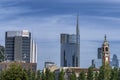 Skyline of Milan, Italy