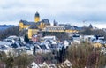 The skyline of Montabaur in the Rhine area