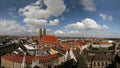 Skyline of Munich (Germany) and Frauenkirche Royalty Free Stock Photo
