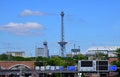 Skyline of the Neighborhood of Halensee, Wilmersdorf, Berlin Royalty Free Stock Photo