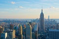 Skyline New York City with Empire State building