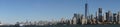 Skyline New York Manhattan Hudson River Light Royalty Free Stock Photo