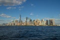 The skyline of New York Royalty Free Stock Photo
