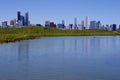 Skyline Northerly Island    840901 Royalty Free Stock Photo