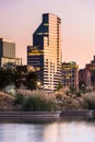 Skyline of office buildings in Vitacura Royalty Free Stock Photo