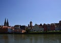 Skyline of the Old Town of Regensburg, Bavaria