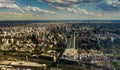 Skyline Panorama Aerial Buenos Aires Argentina Royalty Free Stock Photo