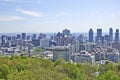 Skyline Panorama of the city of Montreal, Quebec