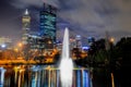 Skyline of Perth Royalty Free Stock Photo