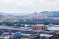 Skyline from Polish hill in Northern Pittsburgh, Pennsylvania