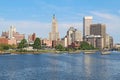 Skyline of Providence, Rhode Island Royalty Free Stock Photo