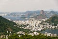 Skyline Rio de Janeiro, Brazil Royalty Free Stock Photo