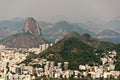 Skyline Rio de Janeiro, Brazil Royalty Free Stock Photo