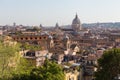 Skyline of Rome, Italy. Rome architecture and landmark. Cityscape of Rome. Royalty Free Stock Photo