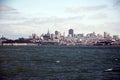 Skyline of San Francisco, California, USA Royalty Free Stock Photo